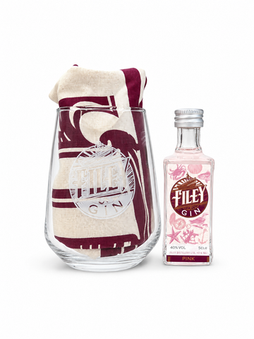 Filey Gin - Pink Gift Set