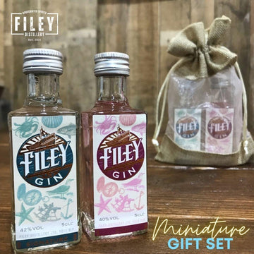 Filey Gin Miniature Gift Set | Mini Gin Set