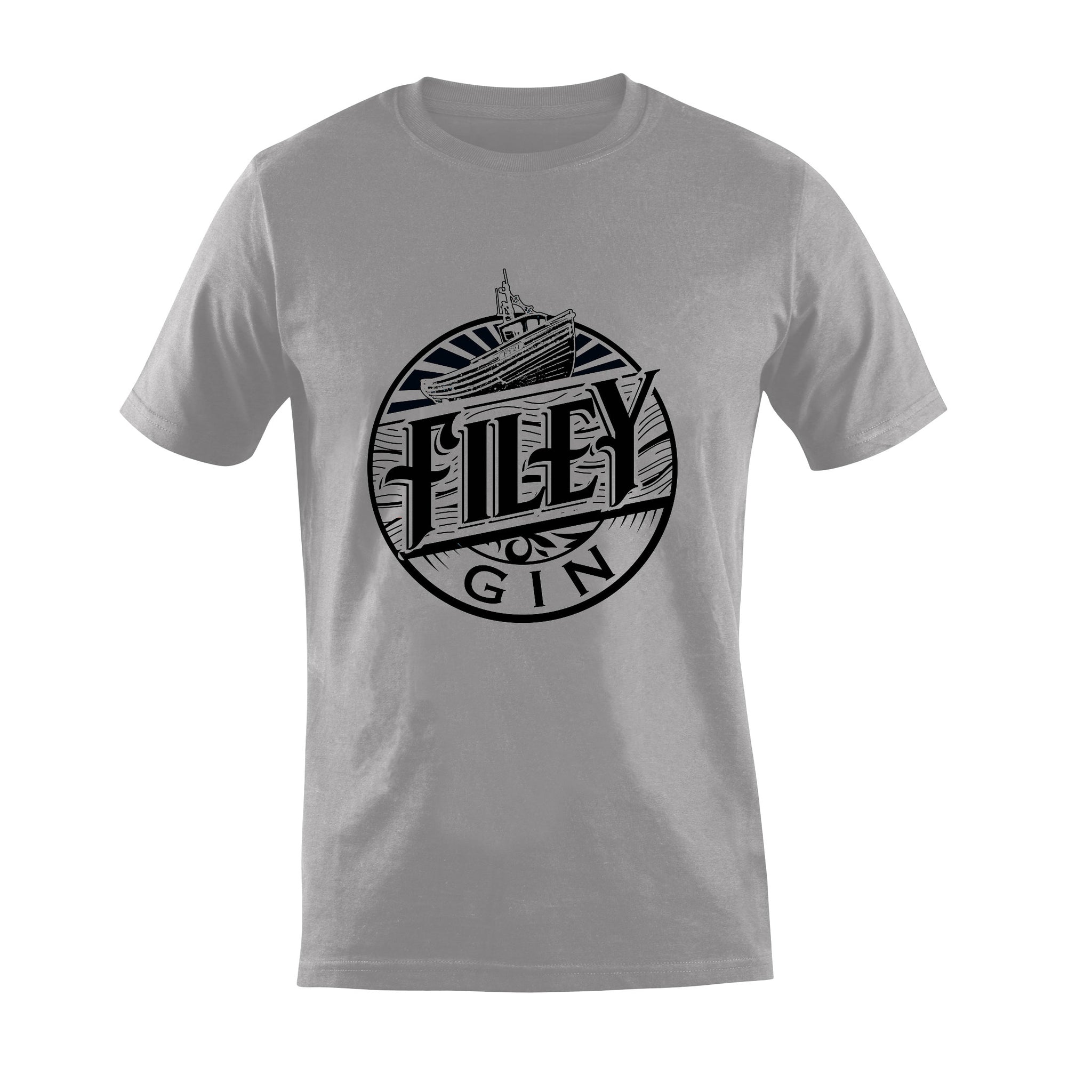 Ash Grey Filey Gin T-Shirt | Filey Distillery