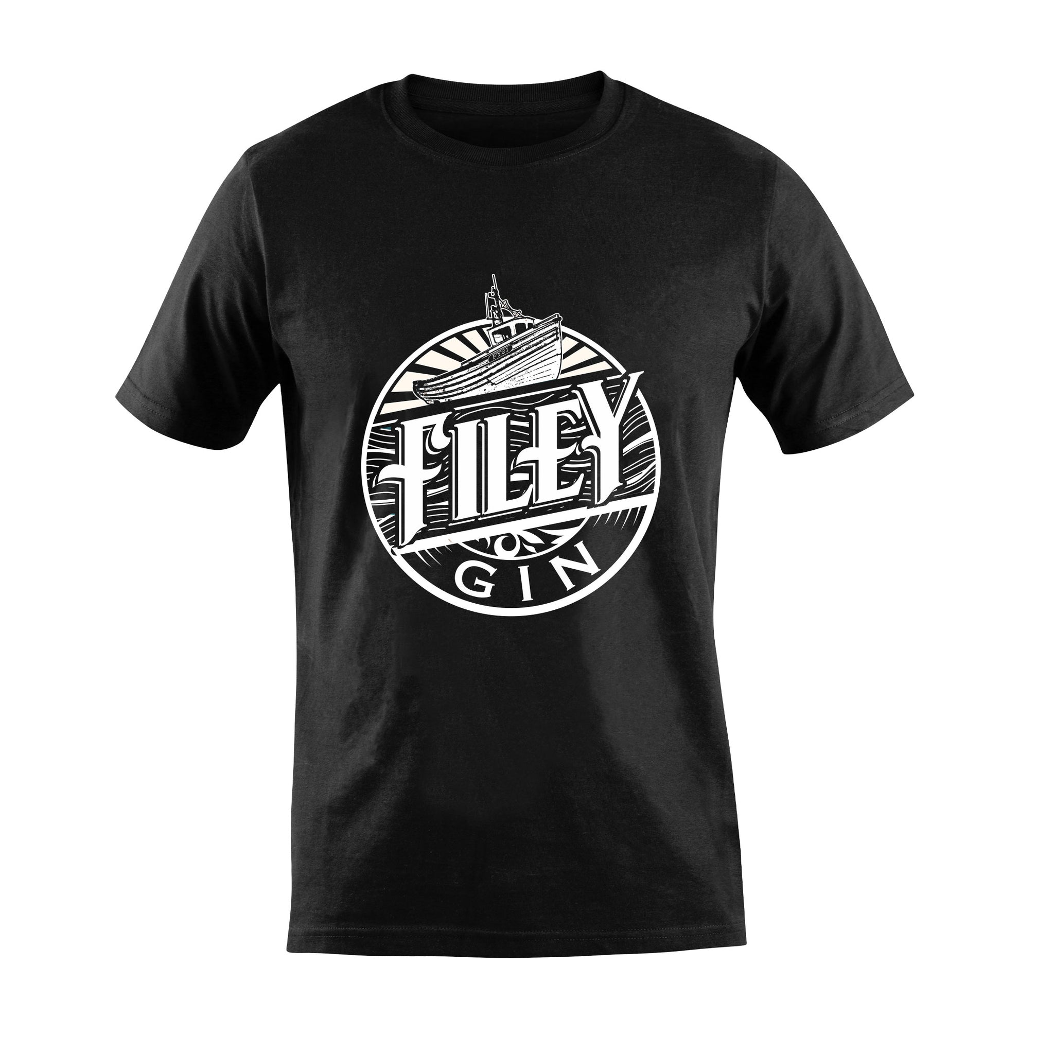 Black Filey Gin T-Shirt | Filey Distillery