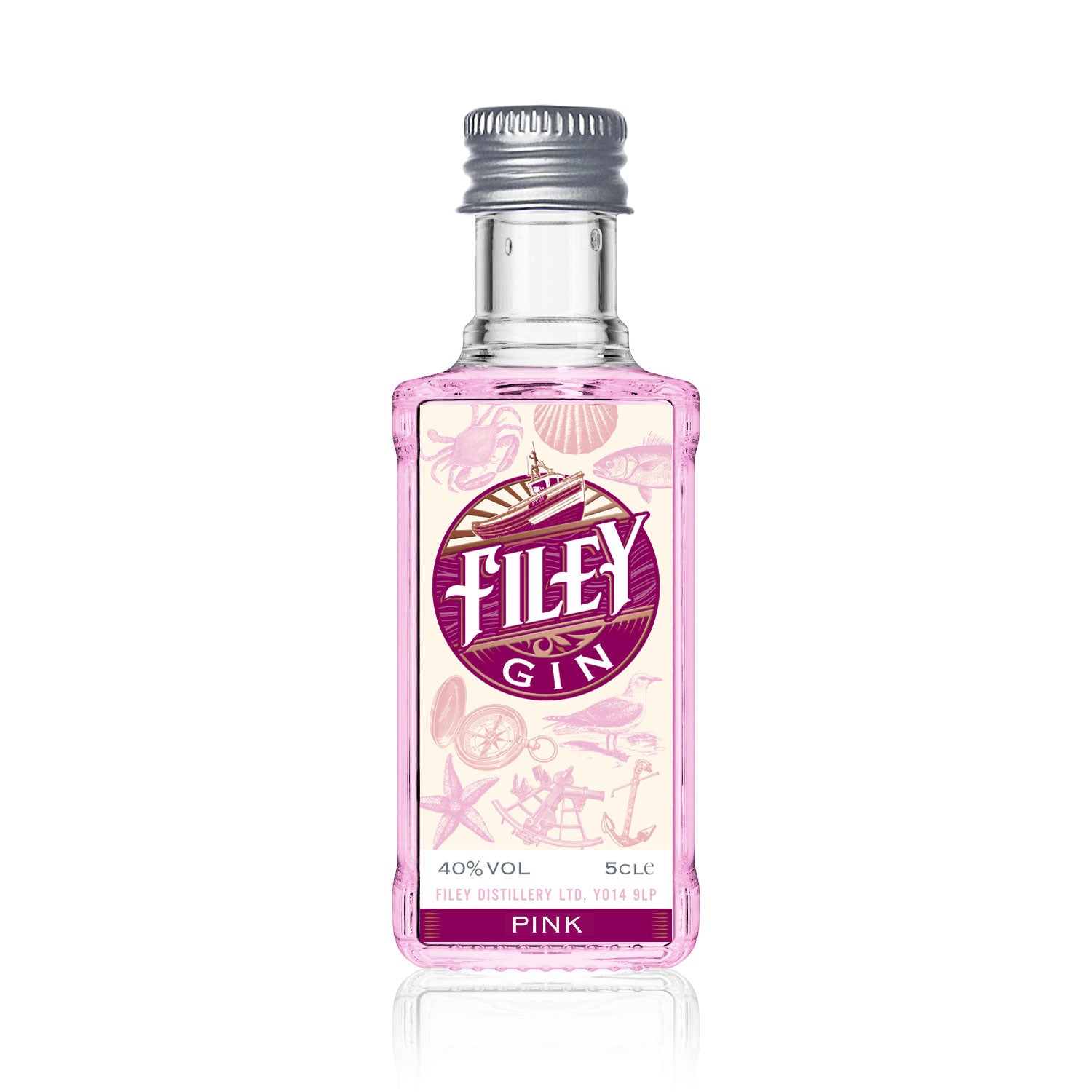Filey Miniature Pink Gin | Pink Gin Taster